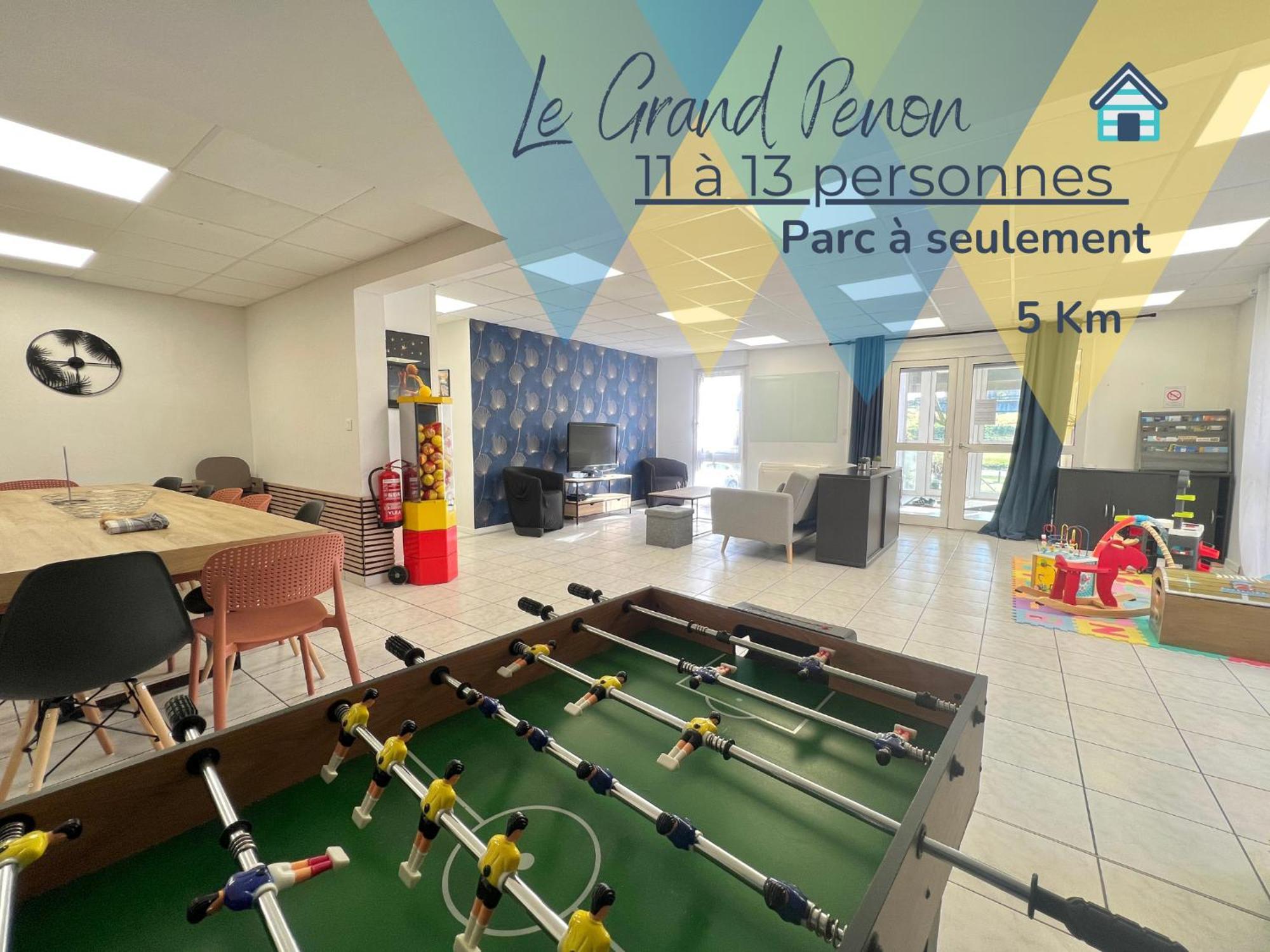 Le Grand Penon ~ Logement Spacieux A 6 Min Du Parc Saint-Georges-les-Baillargeaux Εξωτερικό φωτογραφία